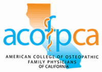 American College of Osteopathic Family Physicians of California Logo